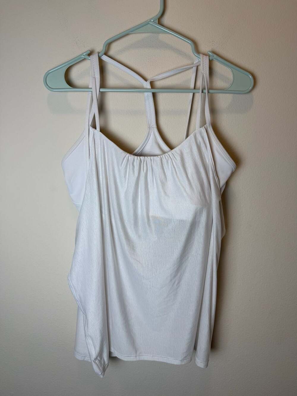 Lululemon Flow Y 2-in-1 Tank White